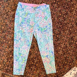 Lilly Pulitzer Pastel Floral Leggings